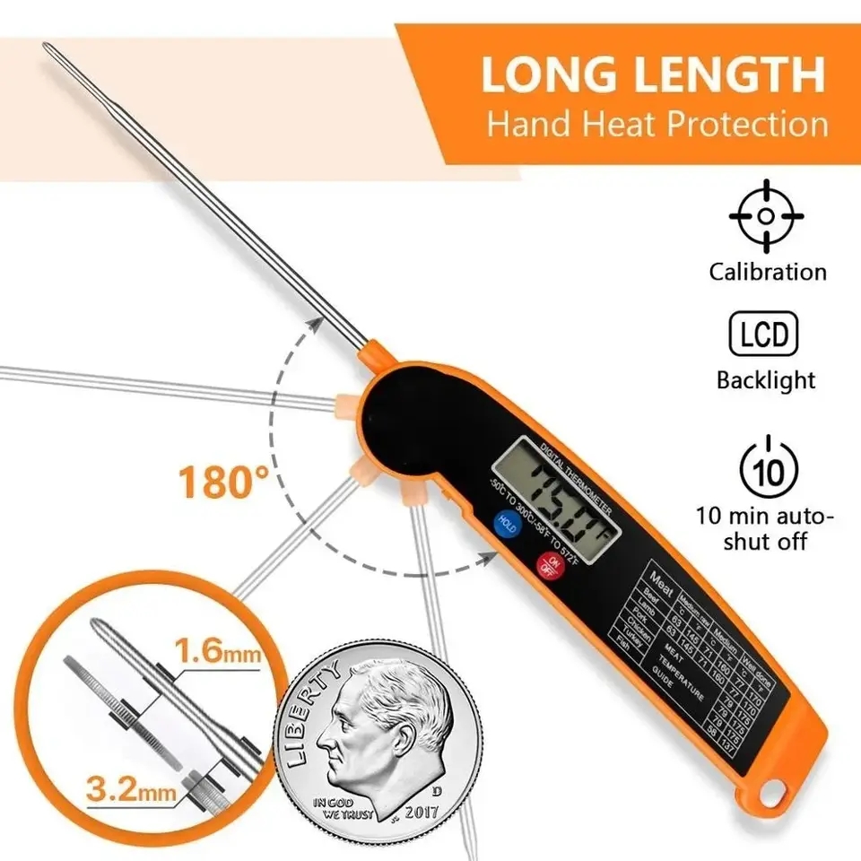 Thermometer Digital - Termómetro Digital de Cocina a Prueba