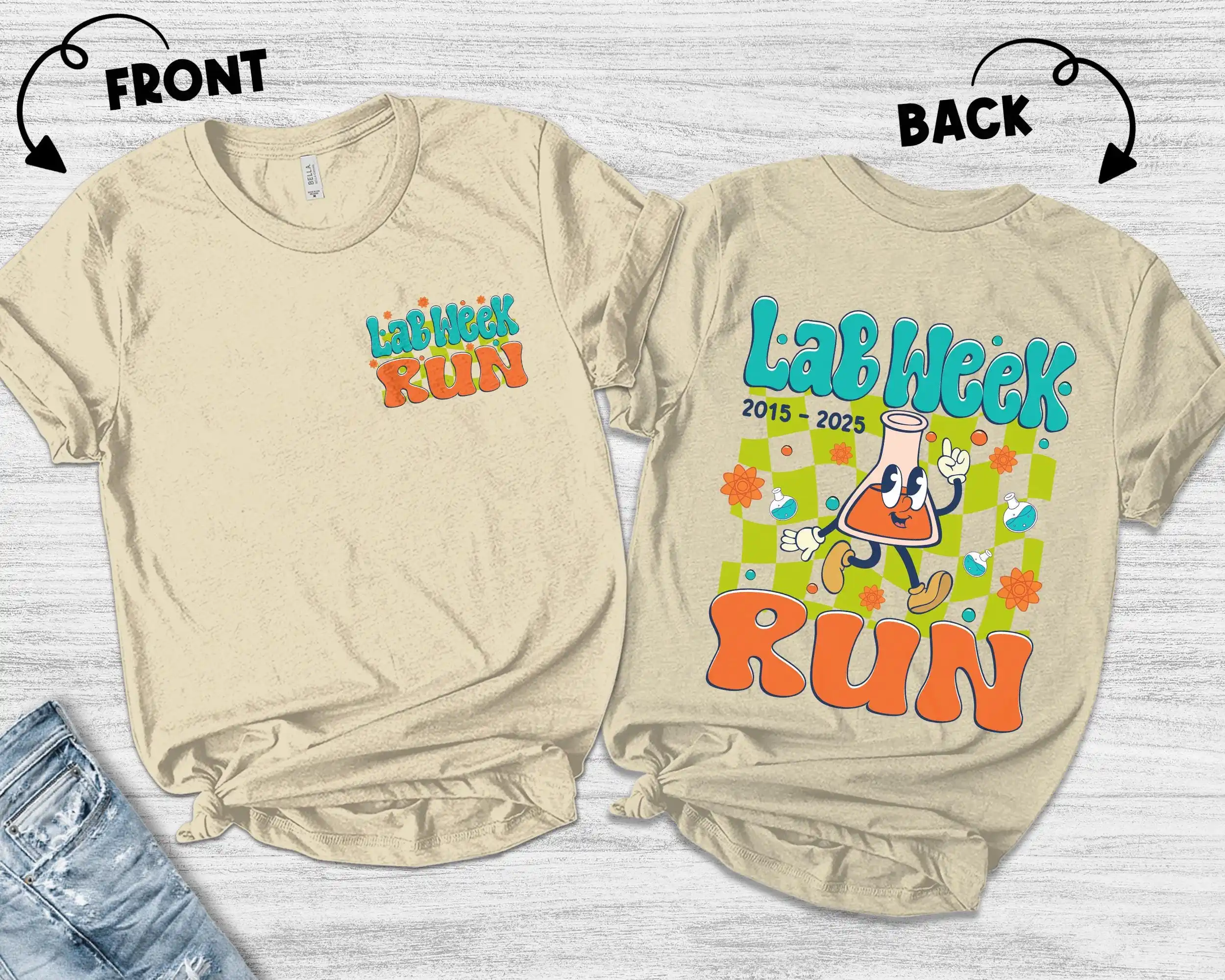 Camiseta Retro Lab Week 2025,  - Medical Lab Week 2025 reseña y precio