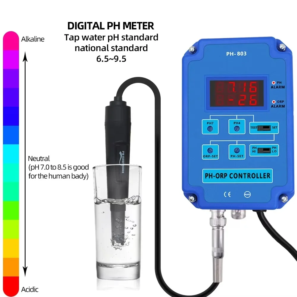 Controlador digital de pH y OR - Thermometer Digital reseña y precio