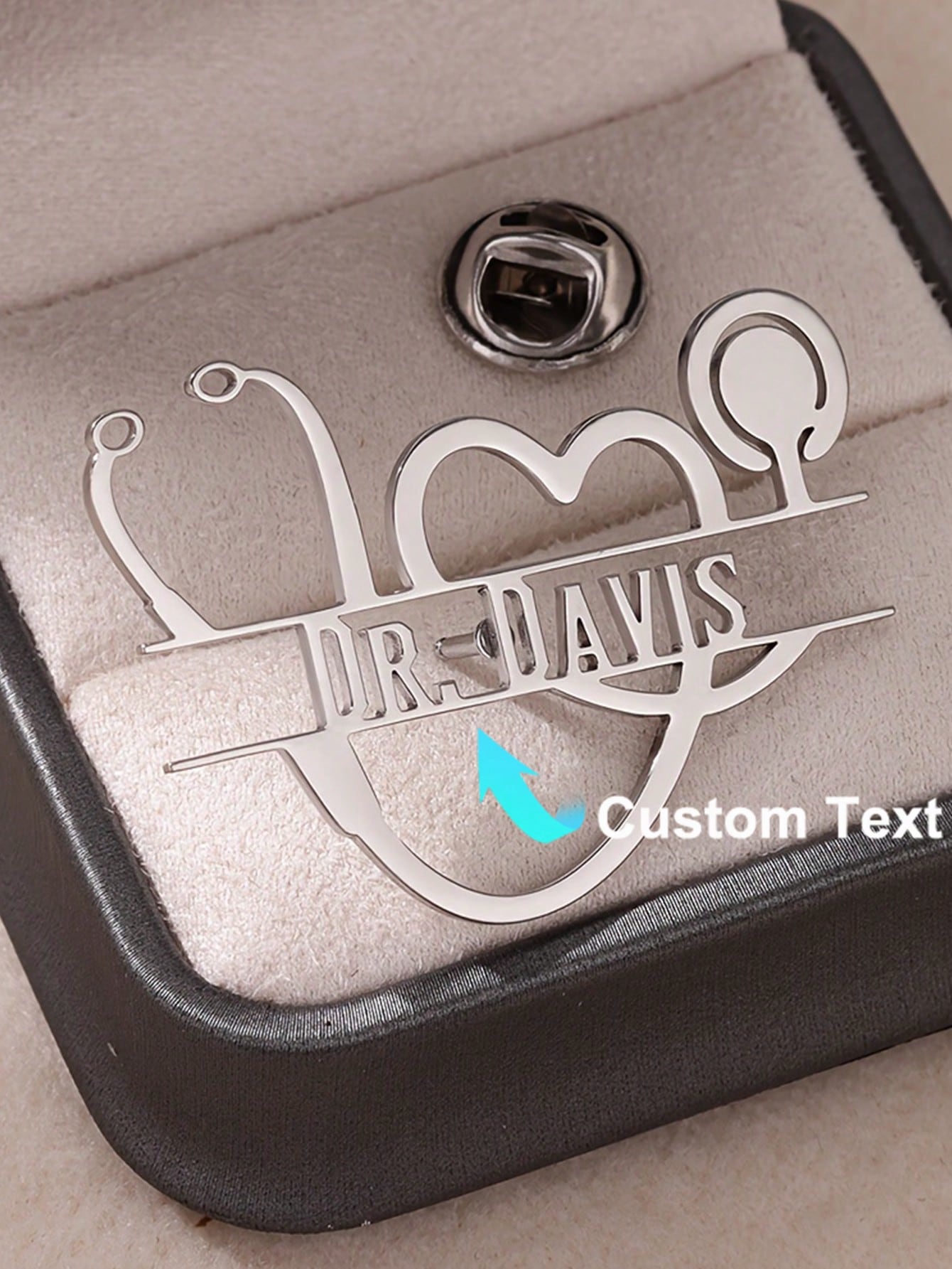 Broche de corazón de estetosco - Stethoscope reseña y precio